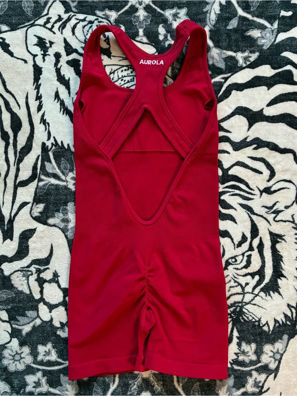 010 - WOMENS AUROLA ONE PIECE JUMPSUIT ATHLETIC LEGGINGS SHORTS